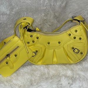 Studded crossbody bag